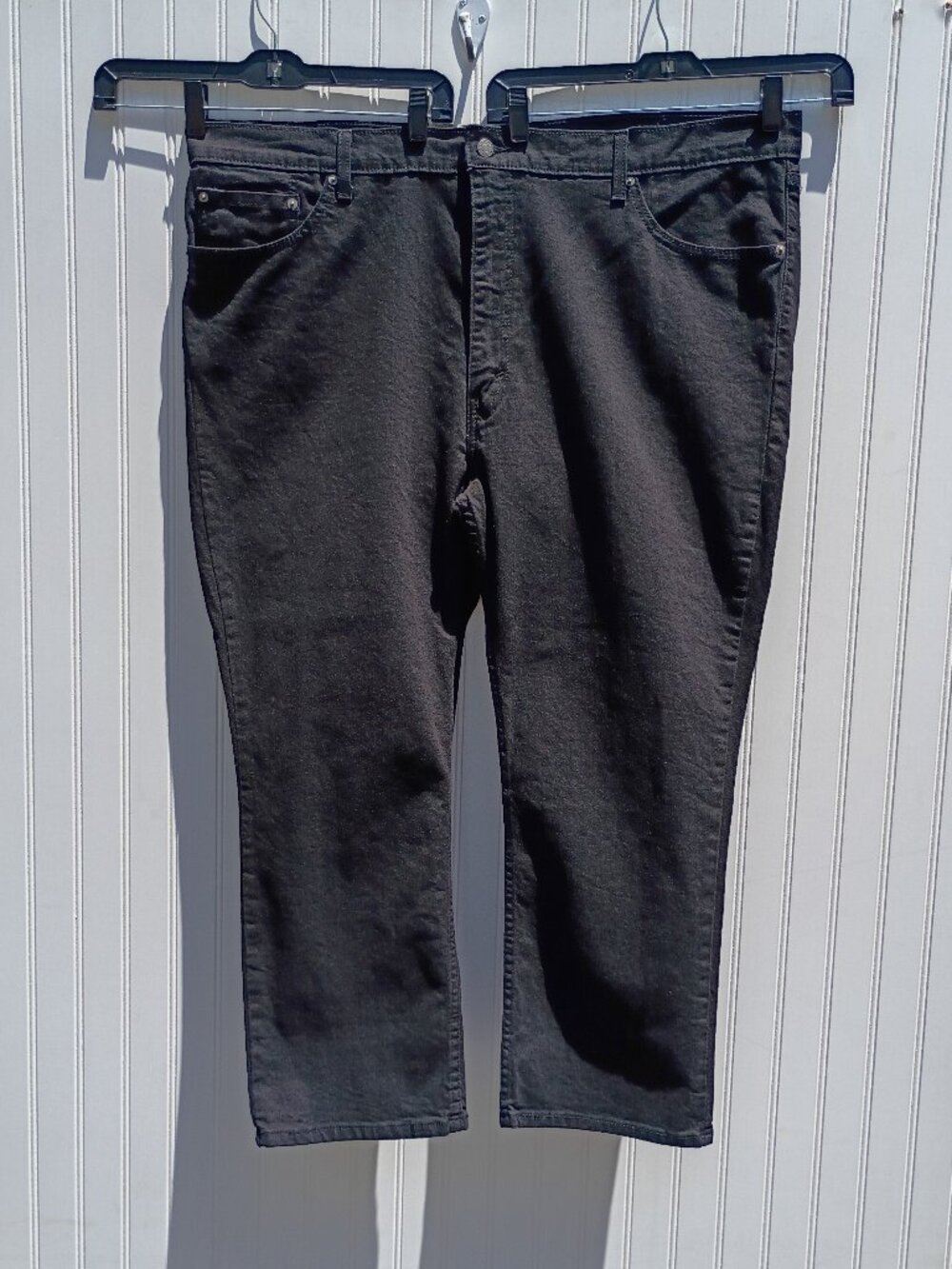 NWT Men's Levi's Jeans 48 x 27 Black Wash 511 Slim Fit Dark Denim Levi Strauss